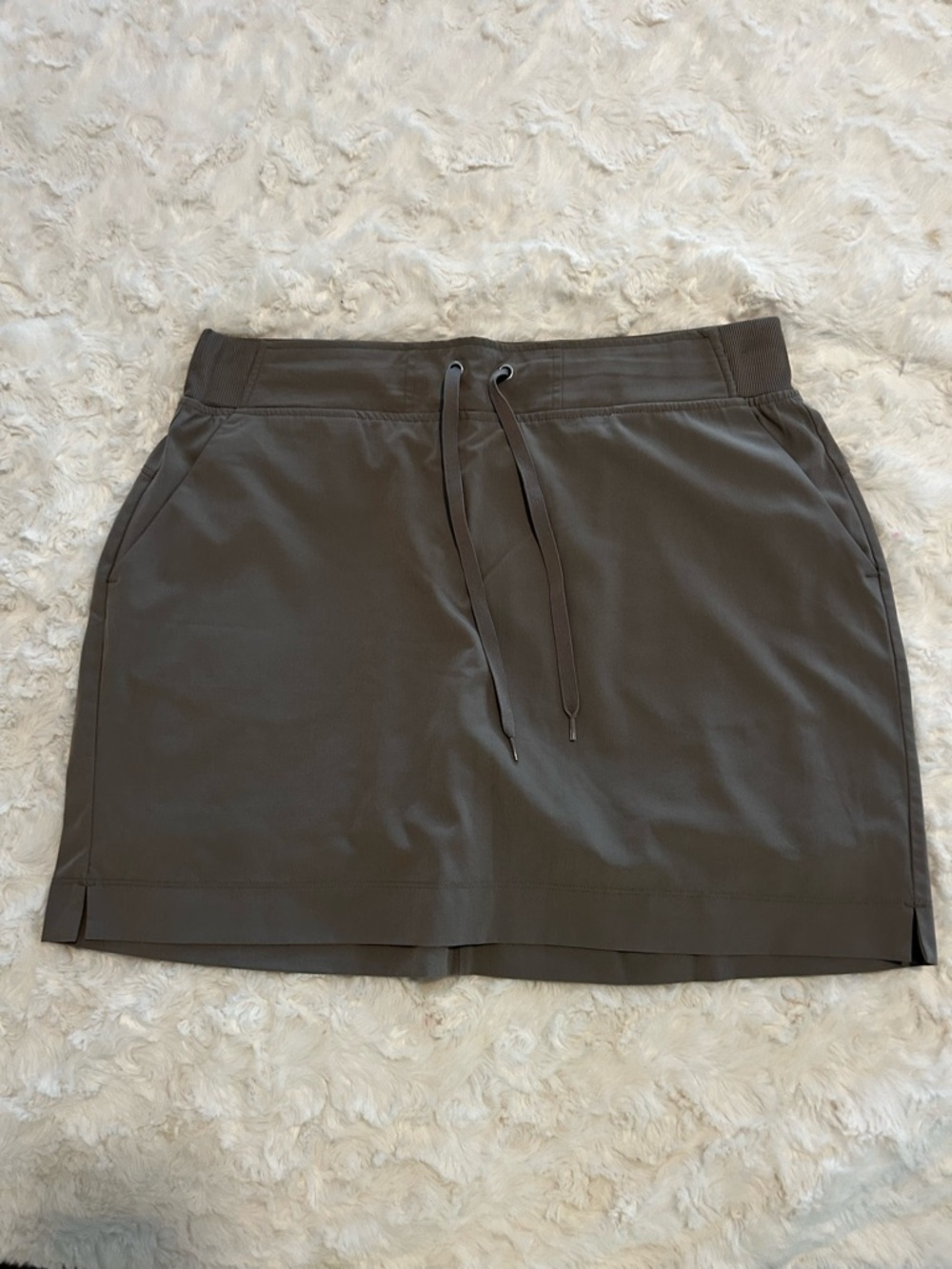 RBX Olive Green Drawstring Skort